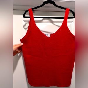 Old Navy Sleeveless Swing Stitched Knit T-shirt EUC